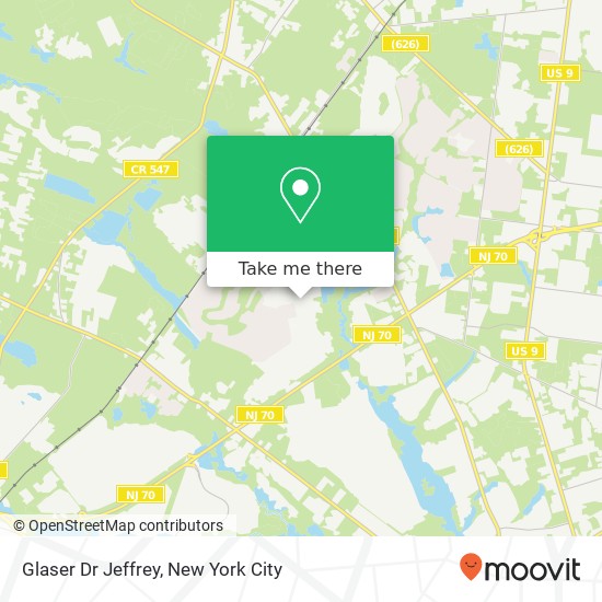 Glaser Dr Jeffrey map