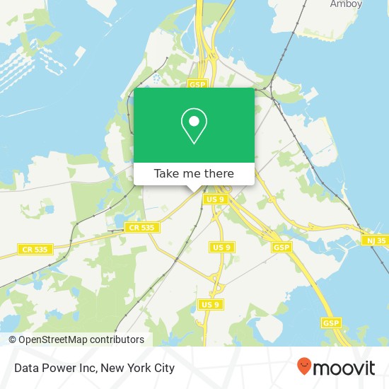 Data Power Inc map