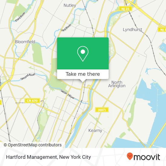 Mapa de Hartford Management