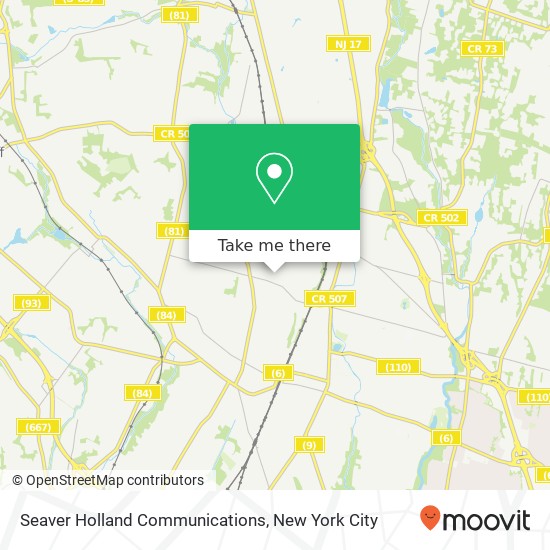 Mapa de Seaver Holland Communications