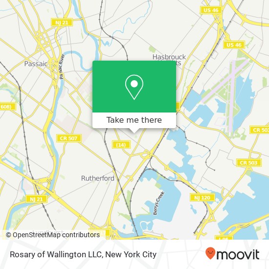 Rosary of Wallington LLC map