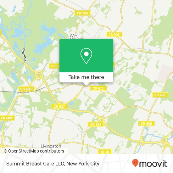 Summit Breast Care LLC map