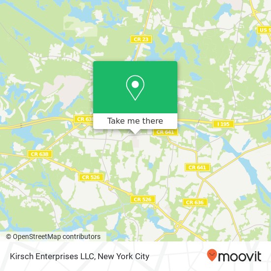 Mapa de Kirsch Enterprises LLC