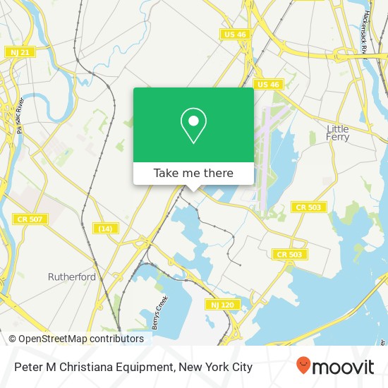 Peter M Christiana Equipment map