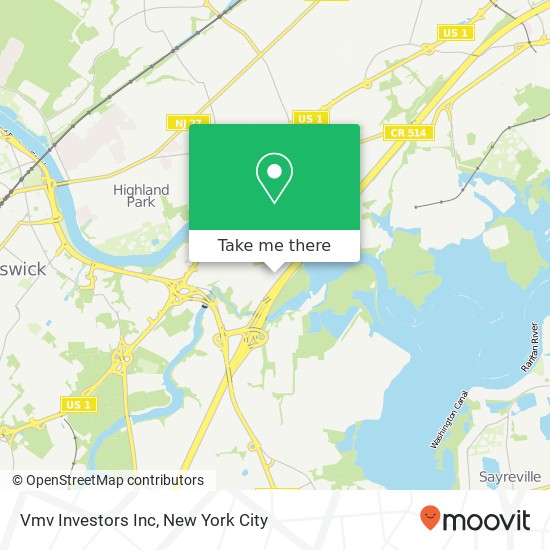 Mapa de Vmv Investors Inc