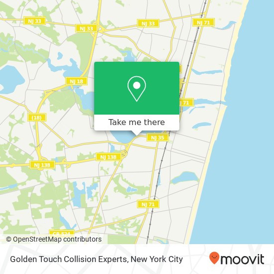Golden Touch Collision Experts map