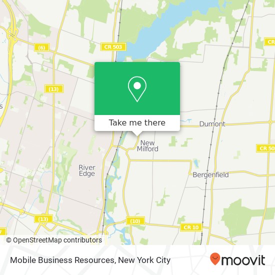 Mobile Business Resources map
