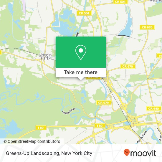 Mapa de Greens-Up Landscaping