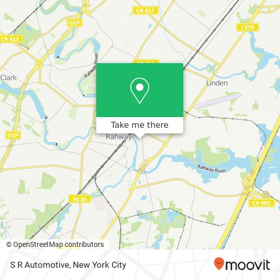 S R Automotive map