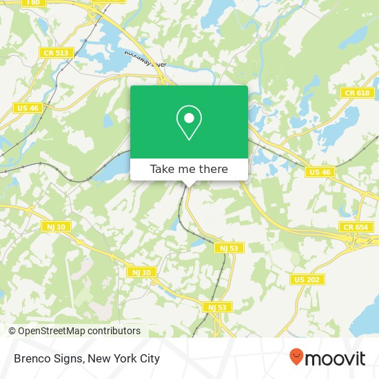 Mapa de Brenco Signs