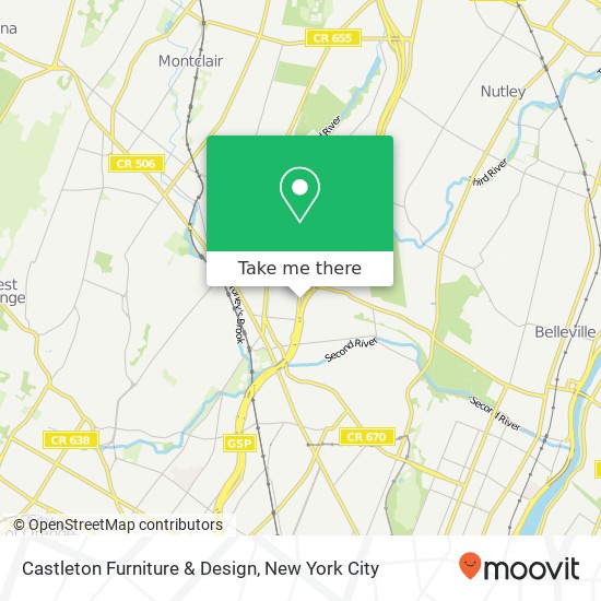 Castleton Furniture & Design map