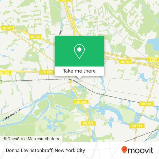 Donna Levinstonbraff map