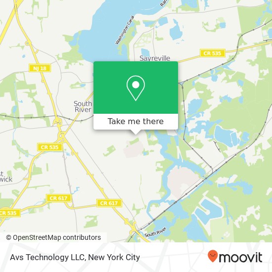 Mapa de Avs Technology LLC