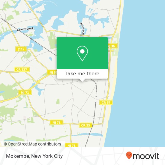 Mokembe map