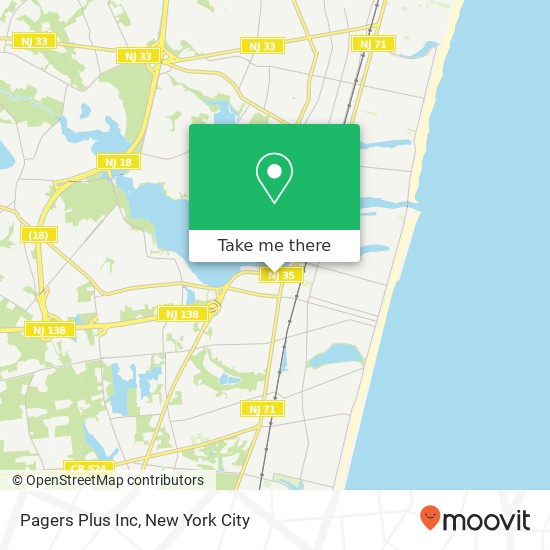 Pagers Plus Inc map