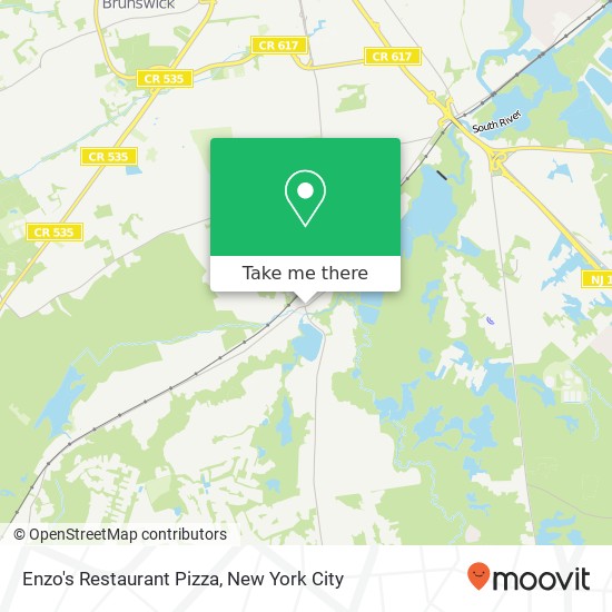 Mapa de Enzo's Restaurant Pizza