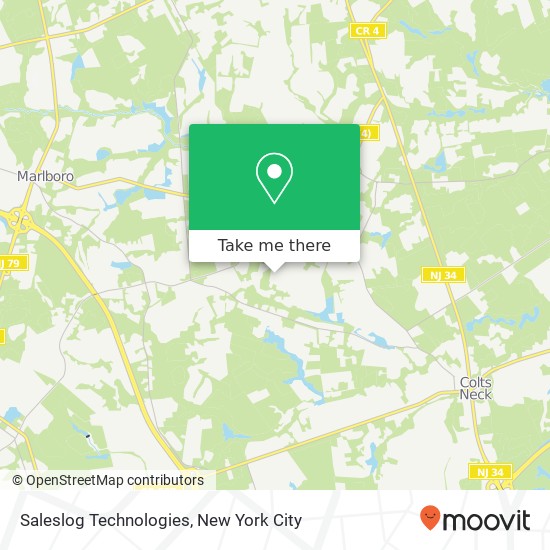 Saleslog Technologies map