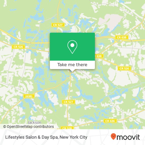 Lifestyles Salon & Day Spa map