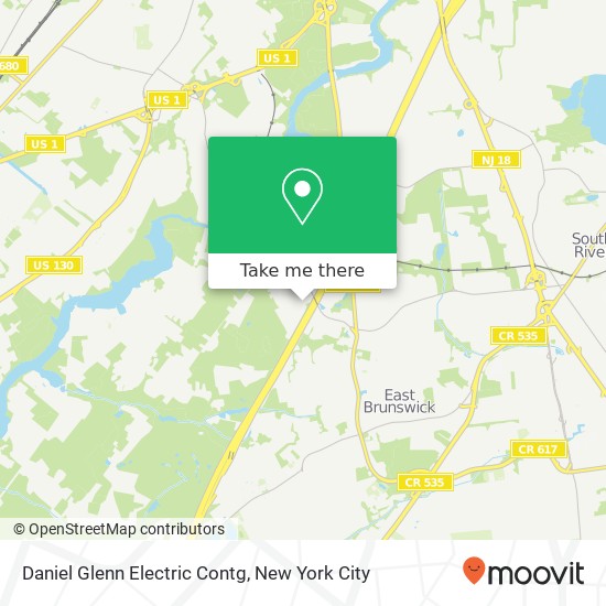 Daniel Glenn Electric Contg map