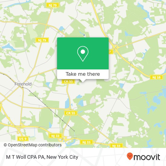 M T Woll CPA PA map