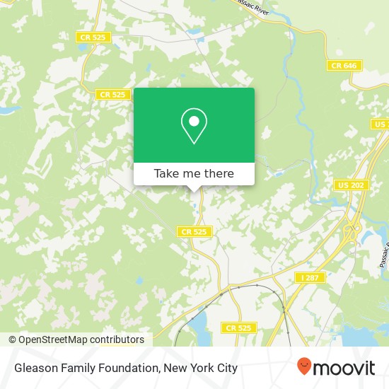 Gleason Family Foundation map