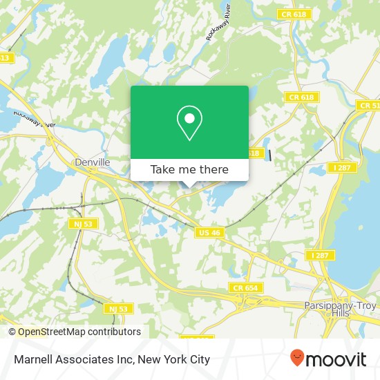 Mapa de Marnell Associates Inc