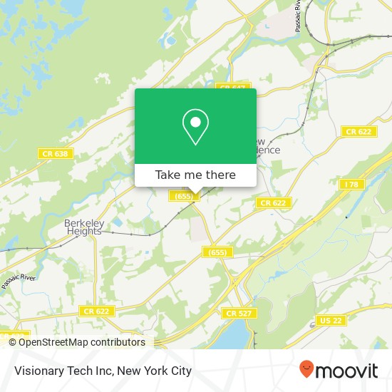 Visionary Tech Inc map