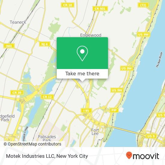 Motek Industries LLC map