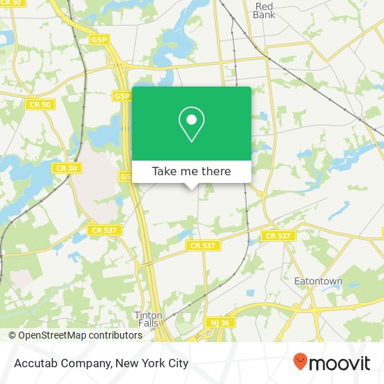 Accutab Company map