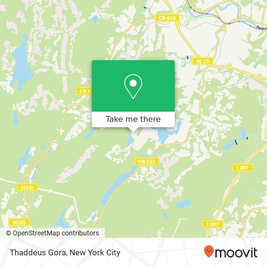 Mapa de Thaddeus Gora