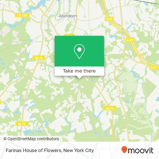 Farinas House of Flowers map