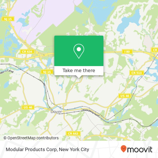 Mapa de Modular Products Corp