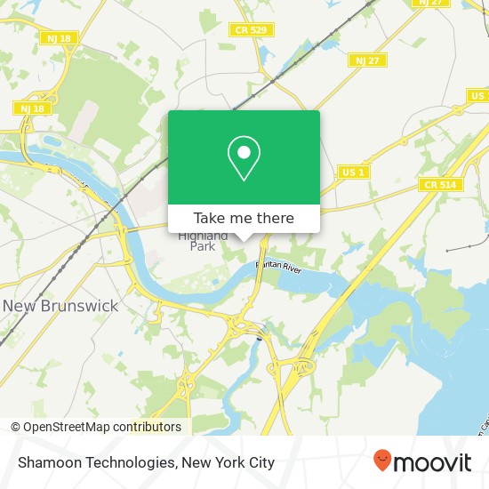 Mapa de Shamoon Technologies