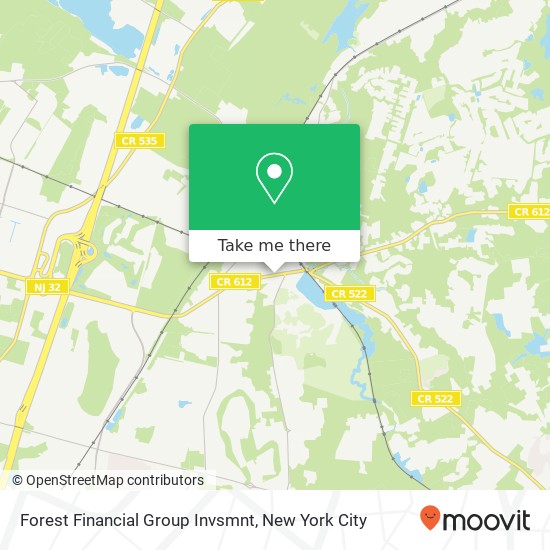 Forest Financial Group Invsmnt map