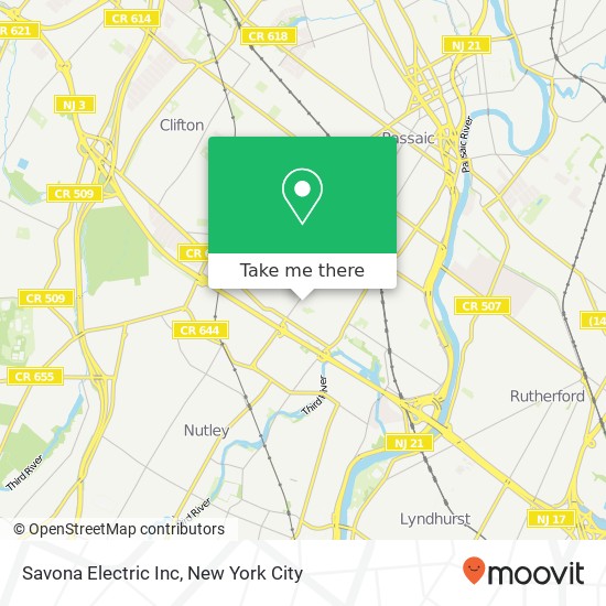 Savona Electric Inc map