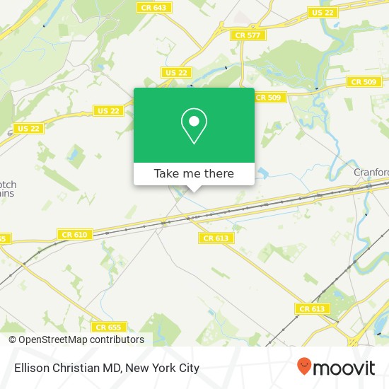Ellison Christian MD map
