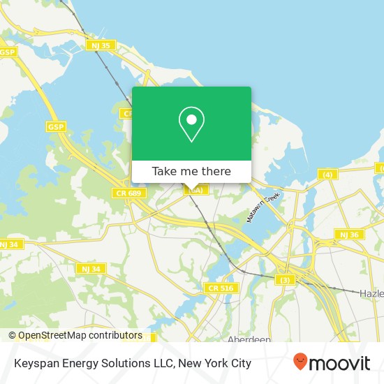 Mapa de Keyspan Energy Solutions LLC