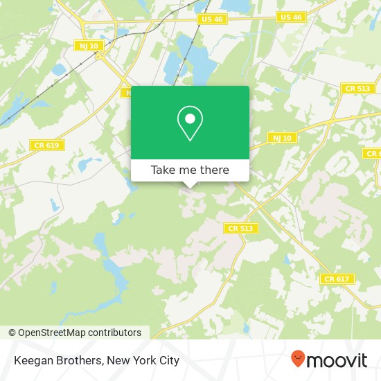 Keegan Brothers map