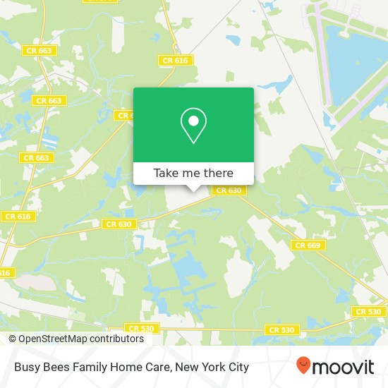 Busy Bees Family Home Care map