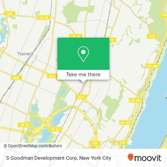 Mapa de S Goodman Development Corp