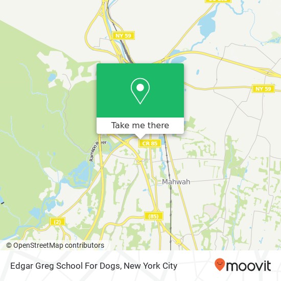 Mapa de Edgar Greg School For Dogs