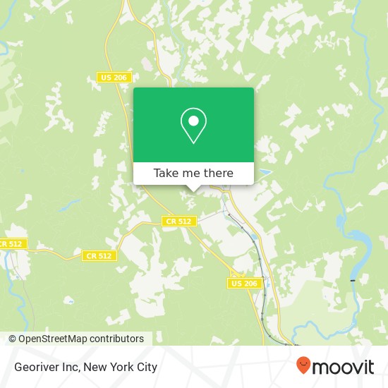 Mapa de Georiver Inc