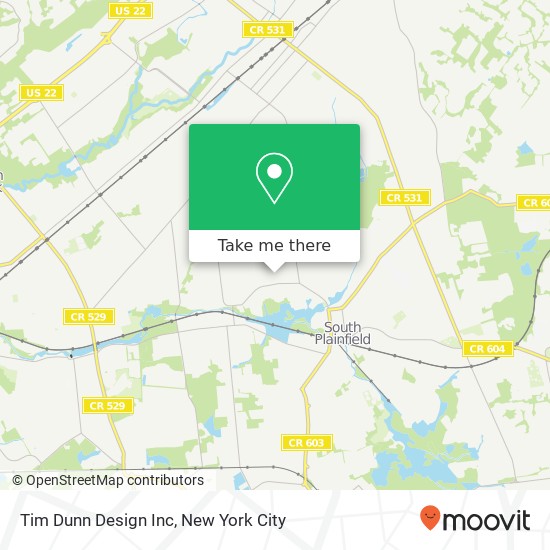 Mapa de Tim Dunn Design Inc