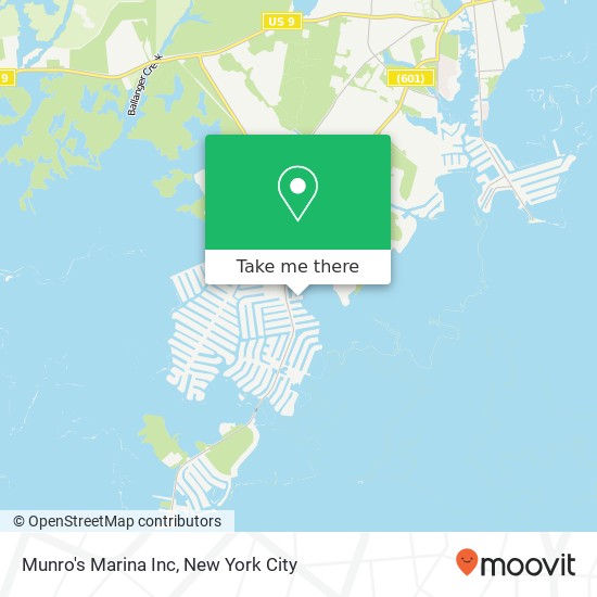 Munro's Marina Inc map