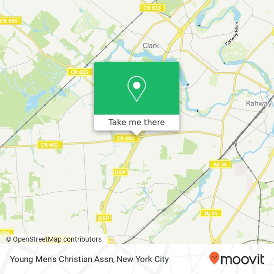 Young Men's Christian Assn map