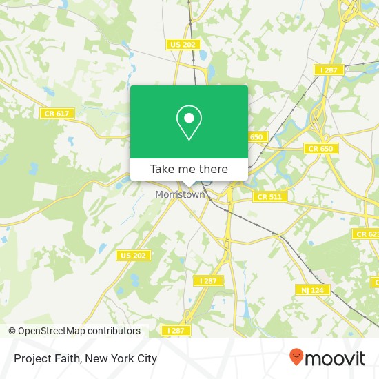 Mapa de Project Faith