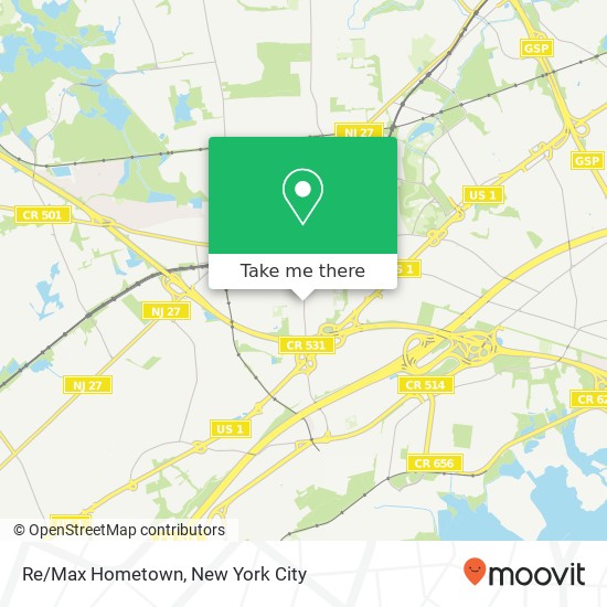 Mapa de Re/Max Hometown