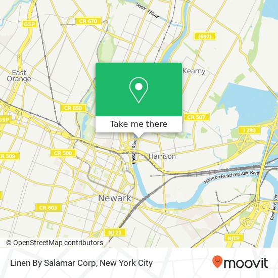 Mapa de Linen By Salamar Corp
