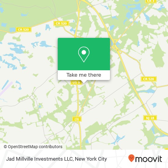 Jad Millville Investments LLC map