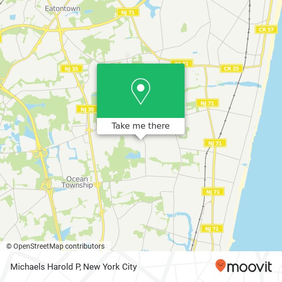 Michaels Harold P map